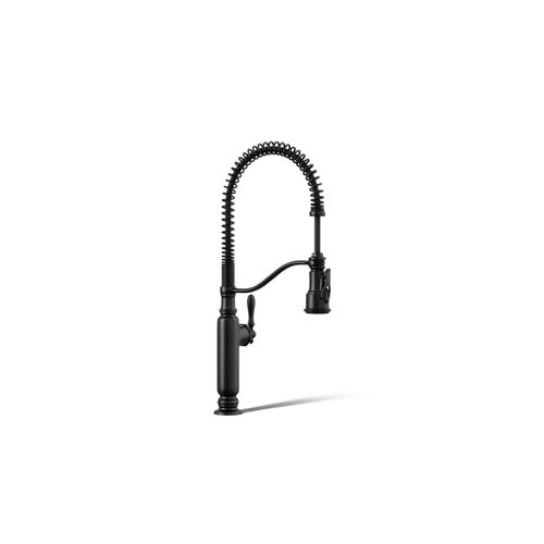Main product image of Tournant Semi-Professional 1-Handle Pull Out Kitchen Faucet with Spray (Matte Black), K-77515-BL