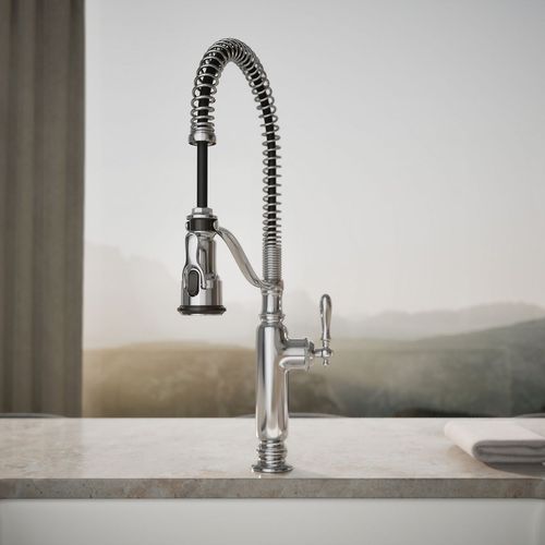 Main product image of Tournant Semi-Professional 1-Handle Pull Out Kitchen Faucet with Spray (Polished Chrome), K-77515-CP