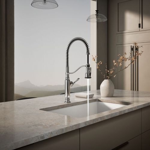 Main product image of Tournant Semi-Professional 1-Handle Pull Out Kitchen Faucet with Spray (Polished Chrome), K-77515-CP