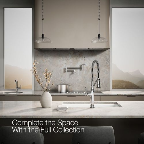 Main product image of Tournant Semi-Professional 1-Handle Pull Out Kitchen Faucet with Spray (Polished Chrome), K-77515-CP