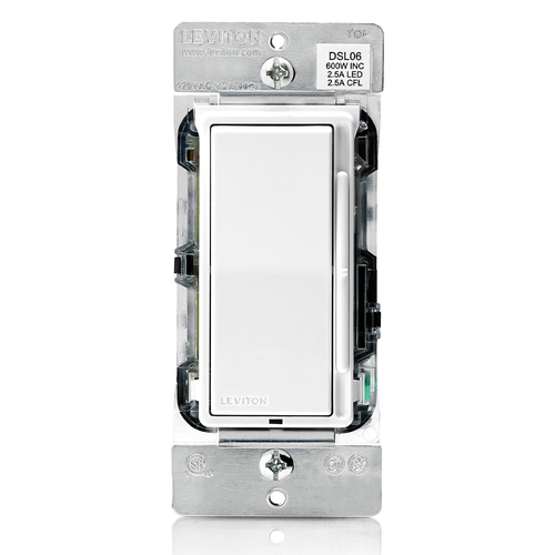 Main product image of Decora Slide Dimmer Switch Antimicrobial Treated For Dimmable Led, Halogen And Incandescent Bulbs