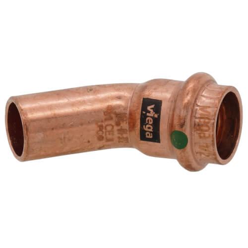 Viega 77642 ProPress Copper 45-Degree Elbow - 3/4 Inch FTG X P, 10-Pack
