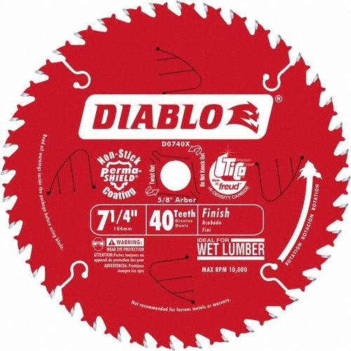 Main product image of 7" x 70-Teeth Steel Demon Saw Blade for Thin Metal