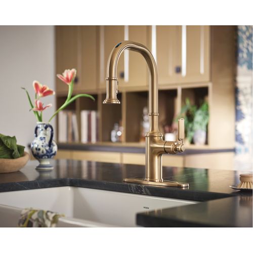 Main product image of Smyth Motionsense Wave One-handle Pulldown Touchless Kitchen Faucet (Bronzed Gold), 7770EVBZG