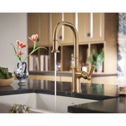 Main product image of Smyth Motionsense Wave One-handle Pulldown Touchless Kitchen Faucet (Bronzed Gold), 7770EVBZG