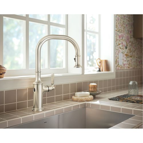 Main product image of Smyth Smart Kitchen Faucet With 1.5 Gpm Pull Down Spray Motionsense Wave And Power Clean (Polished Nickel), 7770EWNL