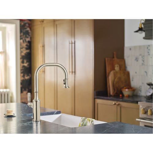 Main product image of Smyth One-handle High Arc Pulldown Kitchen Faucet (Polished Nickel), 7770NL