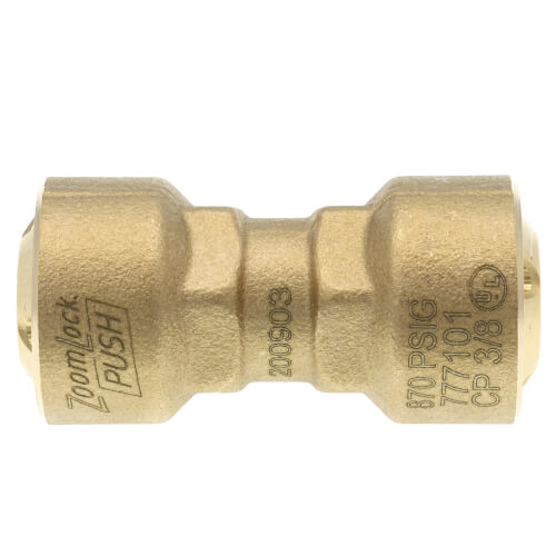 Main product image of 3/8" ZoomLock PUSH R410A Optimized Coupling (PZKP-C6-HNBR)