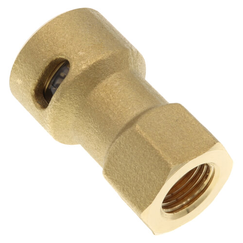Main product image of 1/4" ZoomLock PUSH R410A Optimized SAE Flare Adapter (PZKP-F4-HNBR)