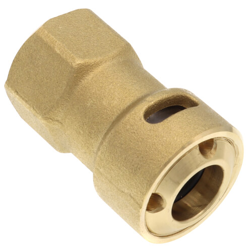 Main product image of 1/2" ZoomLock PUSH R410A Optimized SAE Flare Adapter (PZKP-F8-HNBR)