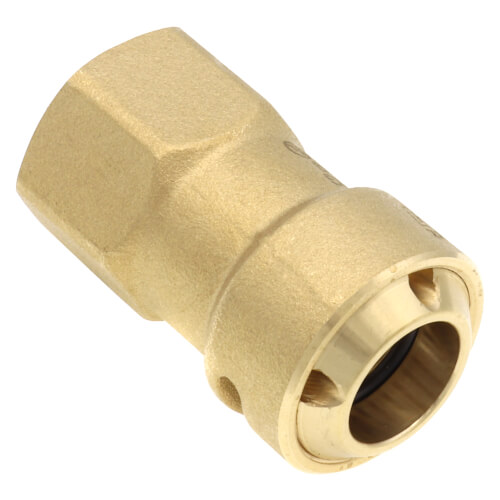 Main product image of 5/8" ZoomLock PUSH R410A Optimized SAE Flare Adapter (PZKP-F10-HNBR)