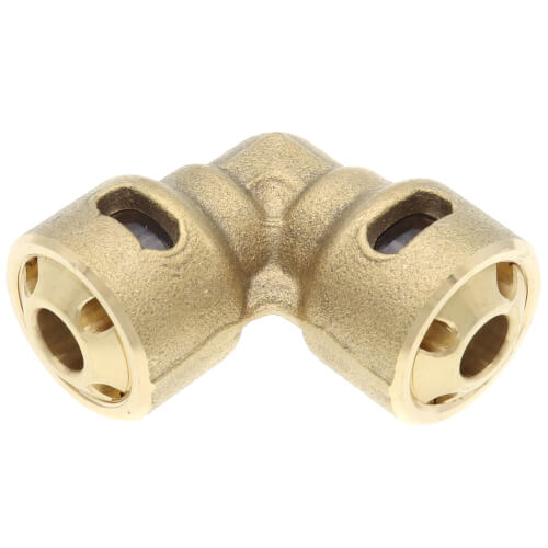 Main product image of 1/4" ZoomLock PUSH R410A Optimized 90-Degree Elbow (PZKP-90E4-HNBR)
