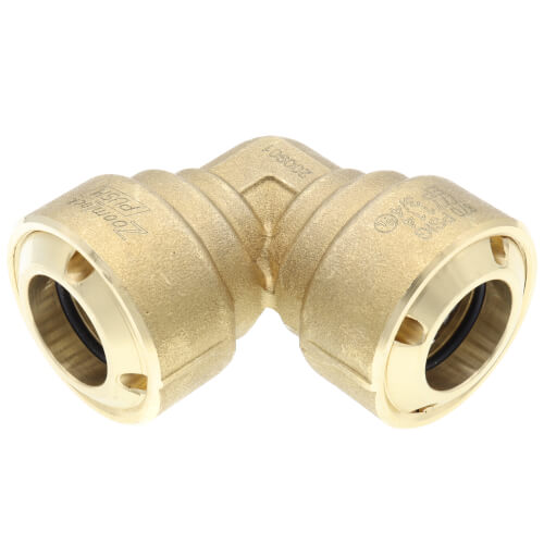 Main product image of 3/4" ZoomLock PUSH R410A Optimized 90-Degree Elbow (PZKP-90E12-HNBR)