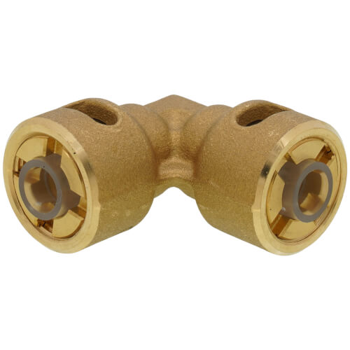 Main product image of 1/4" ZoomLock PUSH Removable 90-Degree Elbow (PZKPR-90E4)