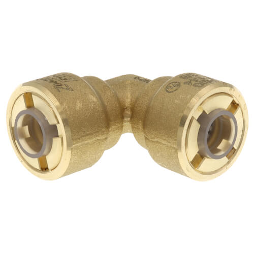 Main product image of 3/8" ZoomLock PUSH Removable 90-Degree Elbow (PZKPR-90E6)