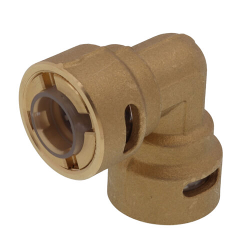 Main product image of 1/2" ZoomLock PUSH Removable 90-Degree Elbow (PZKPR-90E8)