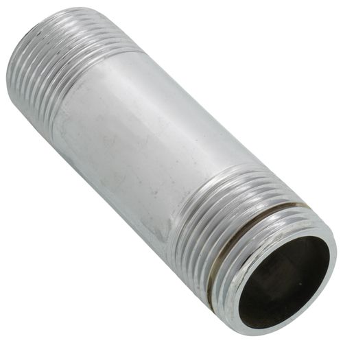 Main product image of 3/4" x 3" Chrome Brass Nipple (Lead Free)