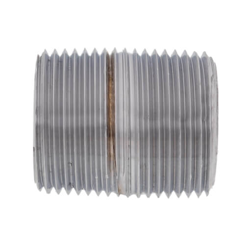 Main product image of 1" x Close Chrome Brass Nipple (Lead Free)