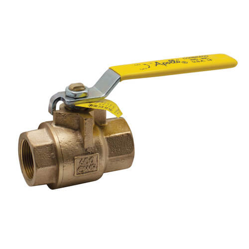 Main product image of 2" Full Port Contractor Series Threaded Ball Valve w/ Locking Handle (389 Cv)