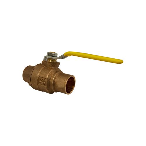 Main product image of 3/4" Sweat Bronze 2 Piece Full Port Ball Valve, 77C20401A