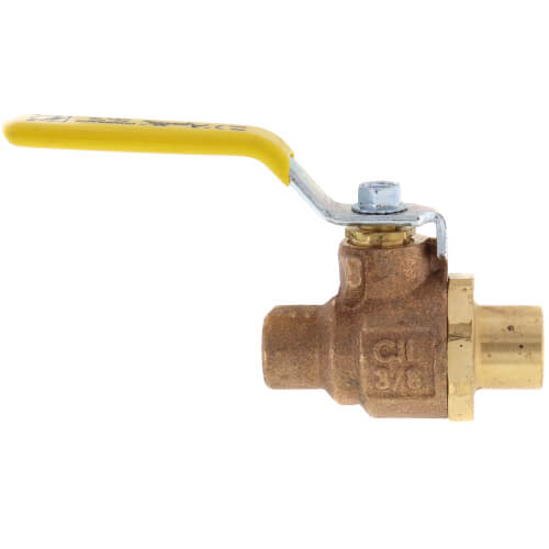 Main product image of 3/8" Full Port Contractor Series Sweat Ball Valve (7.2 Cv)