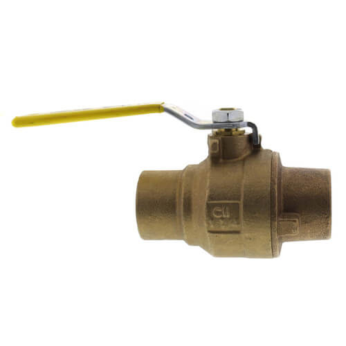 Main product image of 1-1/4" Full Port Contractor Series Sweat Ball Valve (125 Cv)