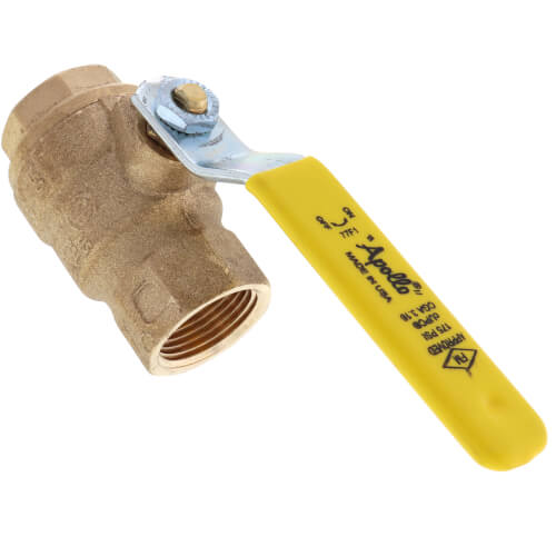 Main product image of 3/4" FNPT Full Port Brass Threaded Ball Valve