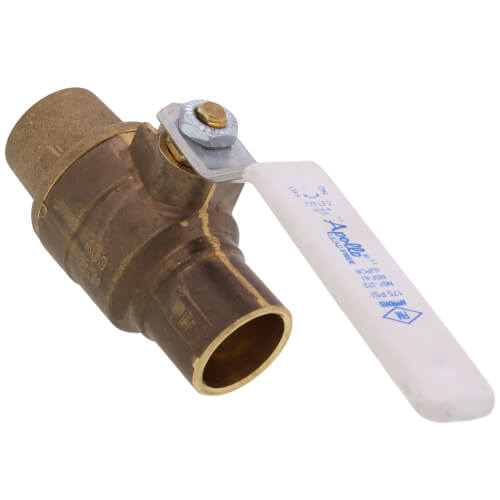 Main product image of 3/4" Solder Full Port 2-Piece Ball Valve (Lead Free)