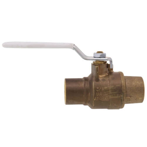 Main product image of 3/4" Solder Full Port 2-Piece Ball Valve (Lead Free)