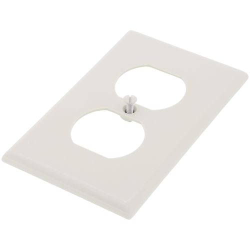 Main product image of 1-Gang Electrical Wall Plate, Duplex Receptacle (Light Almond)
