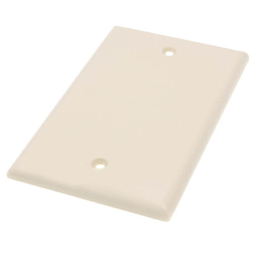 Main product image of 1-Gang No Device Blank Wall Plate, Box Mount (Light Almond)