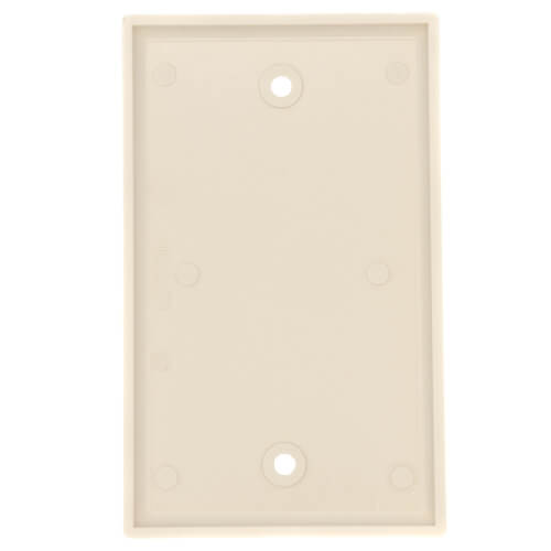 Main product image of 1-Gang No Device Blank Wall Plate, Box Mount (Light Almond)