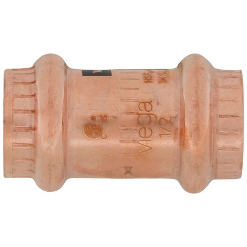 Main product image of 1/2" ProPress Copper Coupling w/ Stop