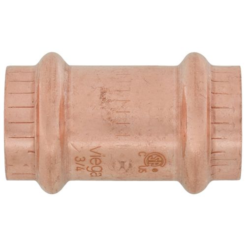 Main product image of 3/4" ProPress Copper Coupling w/ Stop
