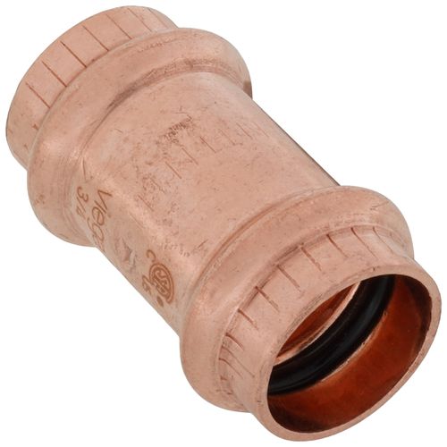 Main product image of 3/4" ProPress Copper Coupling w/ Stop