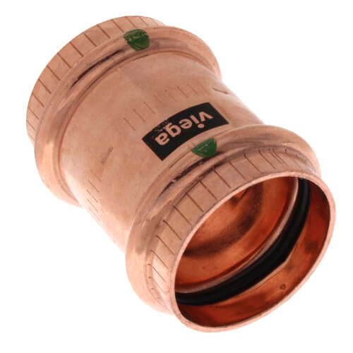 1-1/4" ProPress Copper Coupling w/ Stop