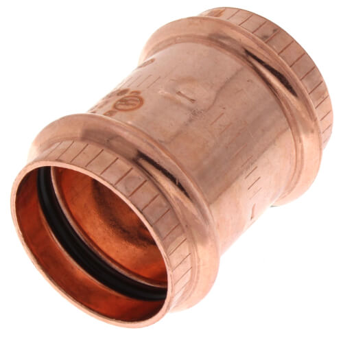 1-1/4" ProPress Copper Coupling w/ Stop