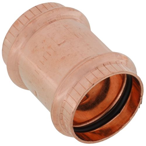 Main product image of 1-1/4" ProPress Copper Coupling w/ Stop