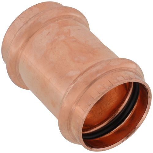 Main product image of 1-1/2" ProPress Copper Coupling w/ Stop