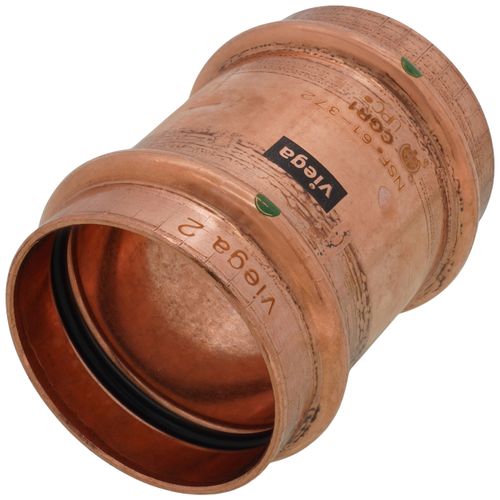 Main product image of 2" ProPress Copper Coupling w/ Stop