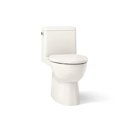 Main product image of Reach One-Piece Compact Elongated Toilet w/ Skirted Trapway, 1.28 Gpf (Biscuit), K-78080-96
