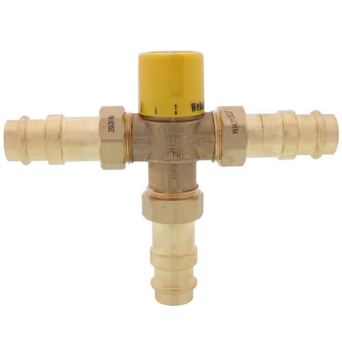 78103W stone 78103W 3/4" Pro Connect Press Mixing Valve, 150 PSI (Lead Free)