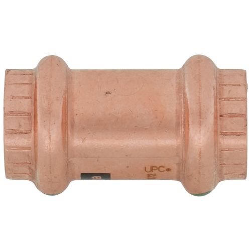 Main product image of 1/2" ProPress Copper Coupling - No Stop (Lead Free)