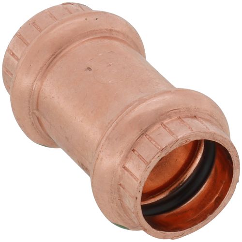 Main product image of 1/2" ProPress Copper Coupling - No Stop (Lead Free)