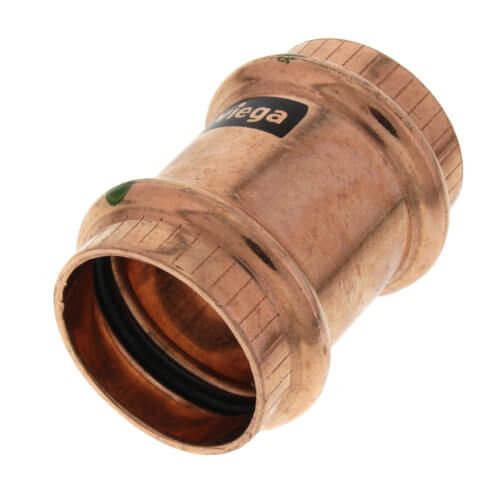 thumbnail image 2 of Viega ProPress 3/4" Copper Coupling Fitting – 10-Pack – 77475 2 of 4