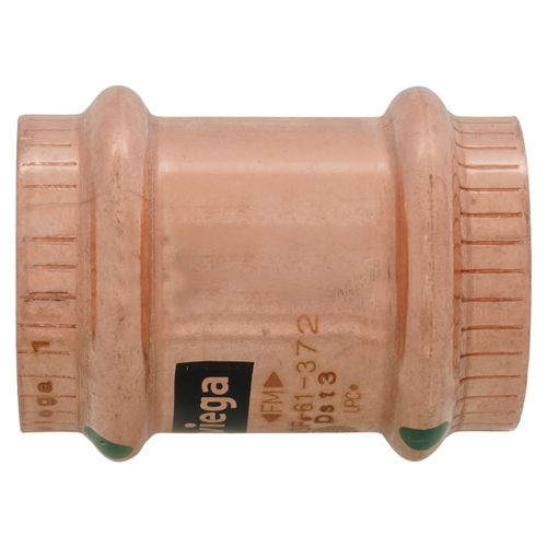 Main product image of 1" ProPress Copper Coupling - No Stop (Lead Free)