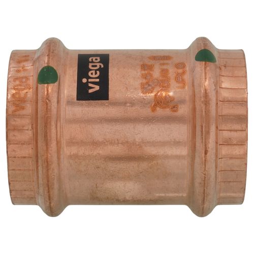Main product image of 1-1/4" ProPress Copper Coupling - No Stop (Lead Free)