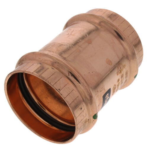 2" ProPress Copper Coupling - No Stop (Lead Free)