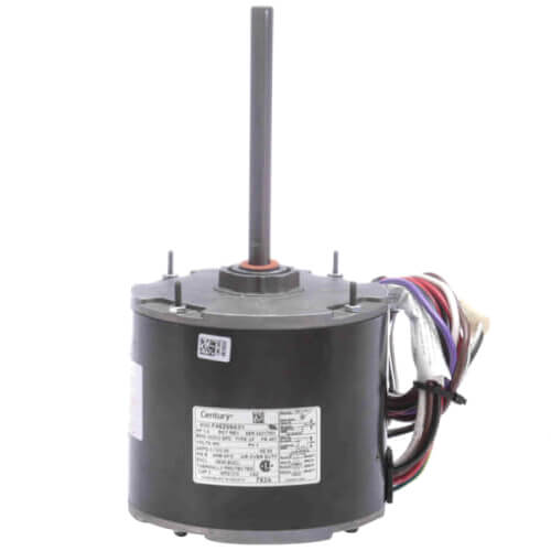 Main product image of 5-5/8" 2-Speed Outdoor Ball Bearing Motor w/ Open Lead End (460V, 1625 RPM, 1/4 HP)