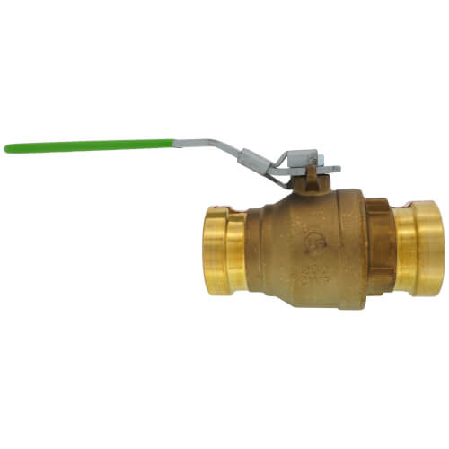 Main product image of 2-1/2" ProPress Full Port Ball Valve w/ Metal Handle (Lead Free)